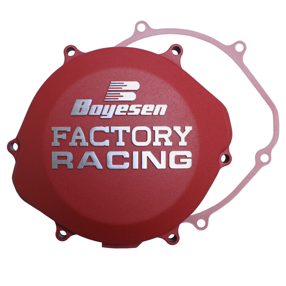 BOYESEN CLUTCH COVER 85CC RED CC-46AR