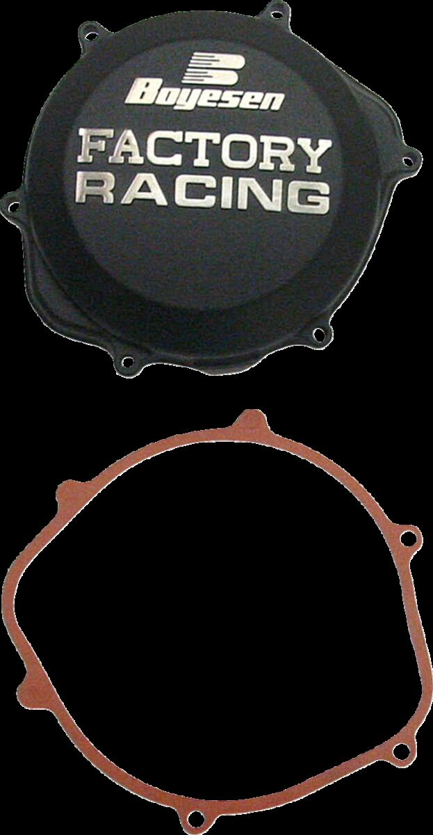 BOYESEN CLUTCH COVER CR450F BLK CC-06B