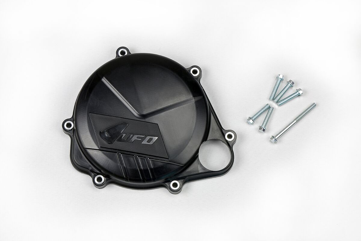 UFO CVR CLUTCH CRF450 17-18 BK AC02427