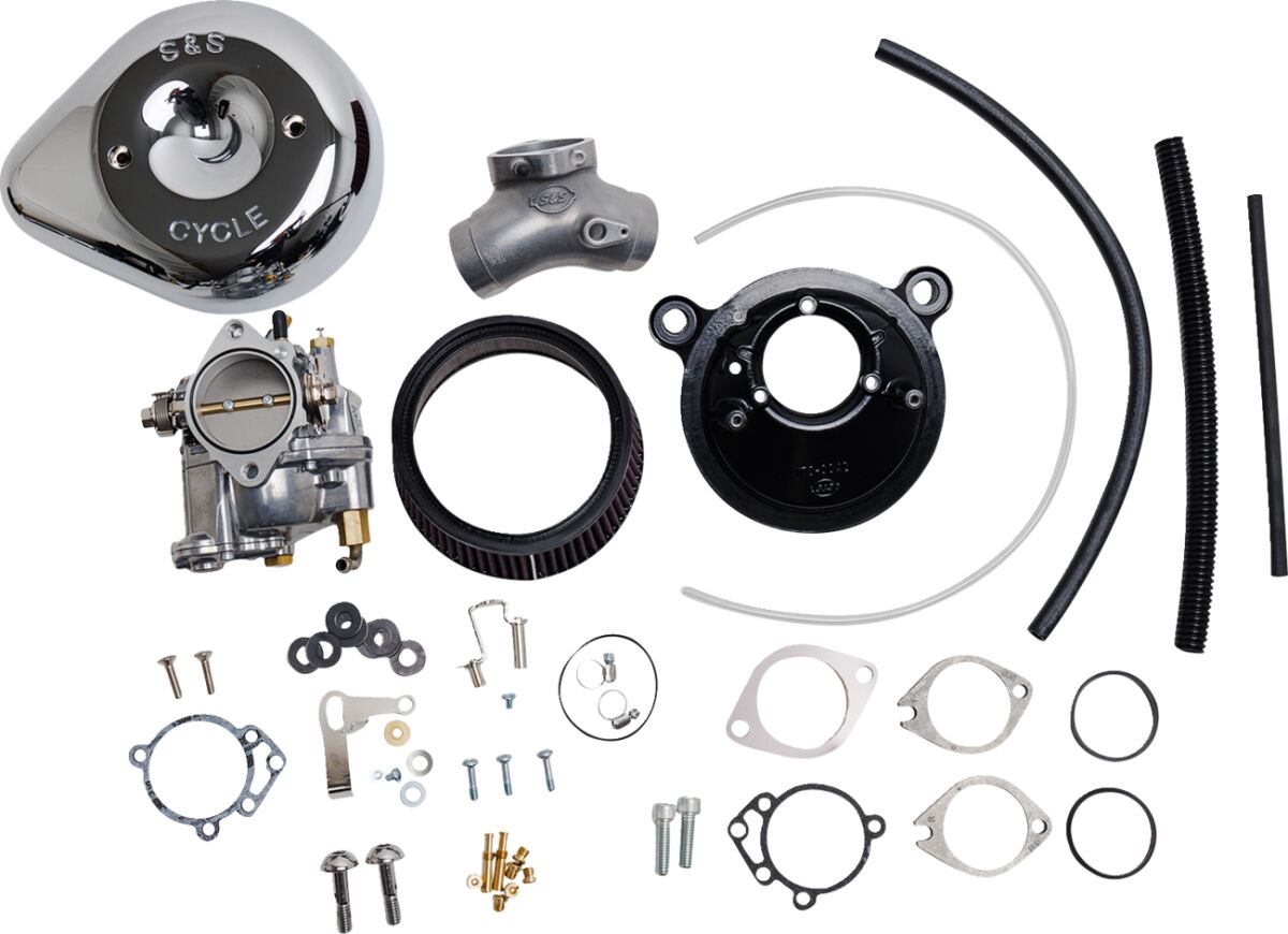 S&S CYCLE CARB E A/C KT CH BT 84-99 110-0145