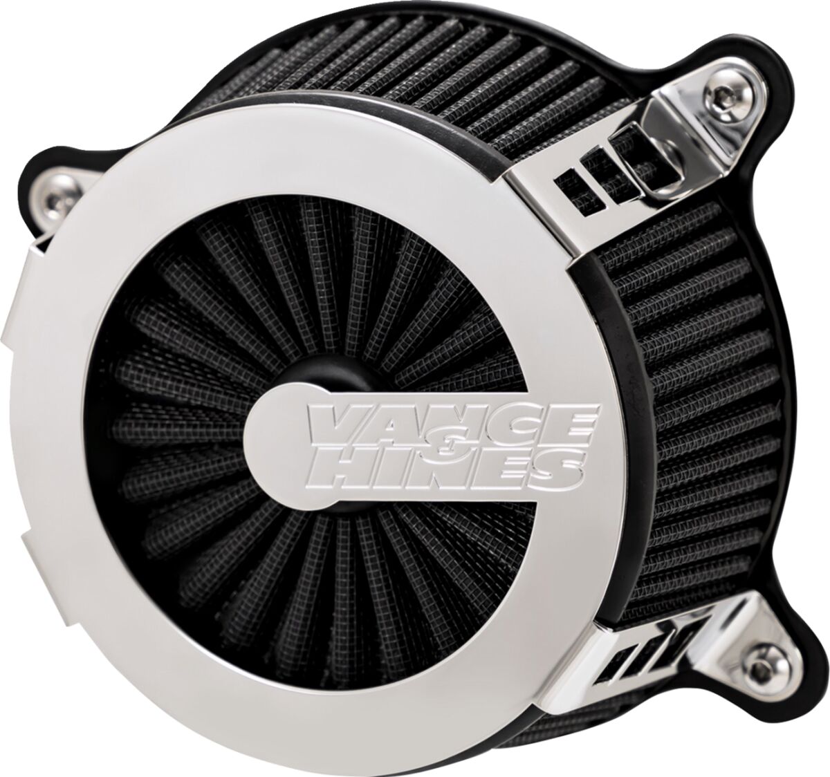 VANCE & HINES AIR CLEANER V02CF CHR.XL 70359