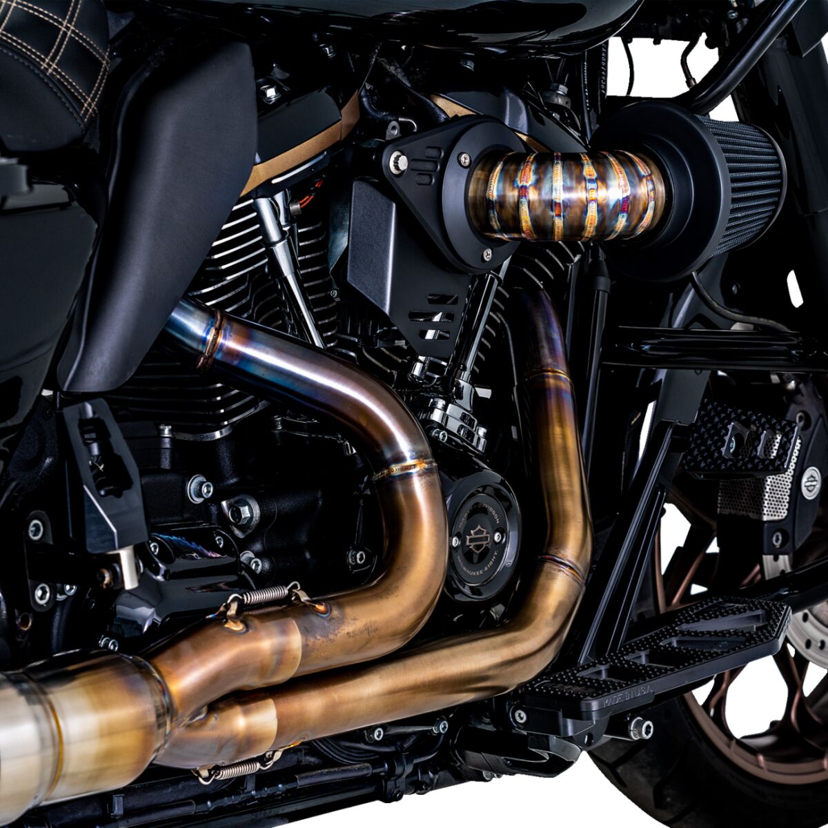VANCE & HINES AIR CLNR SS FALCON M8 71049