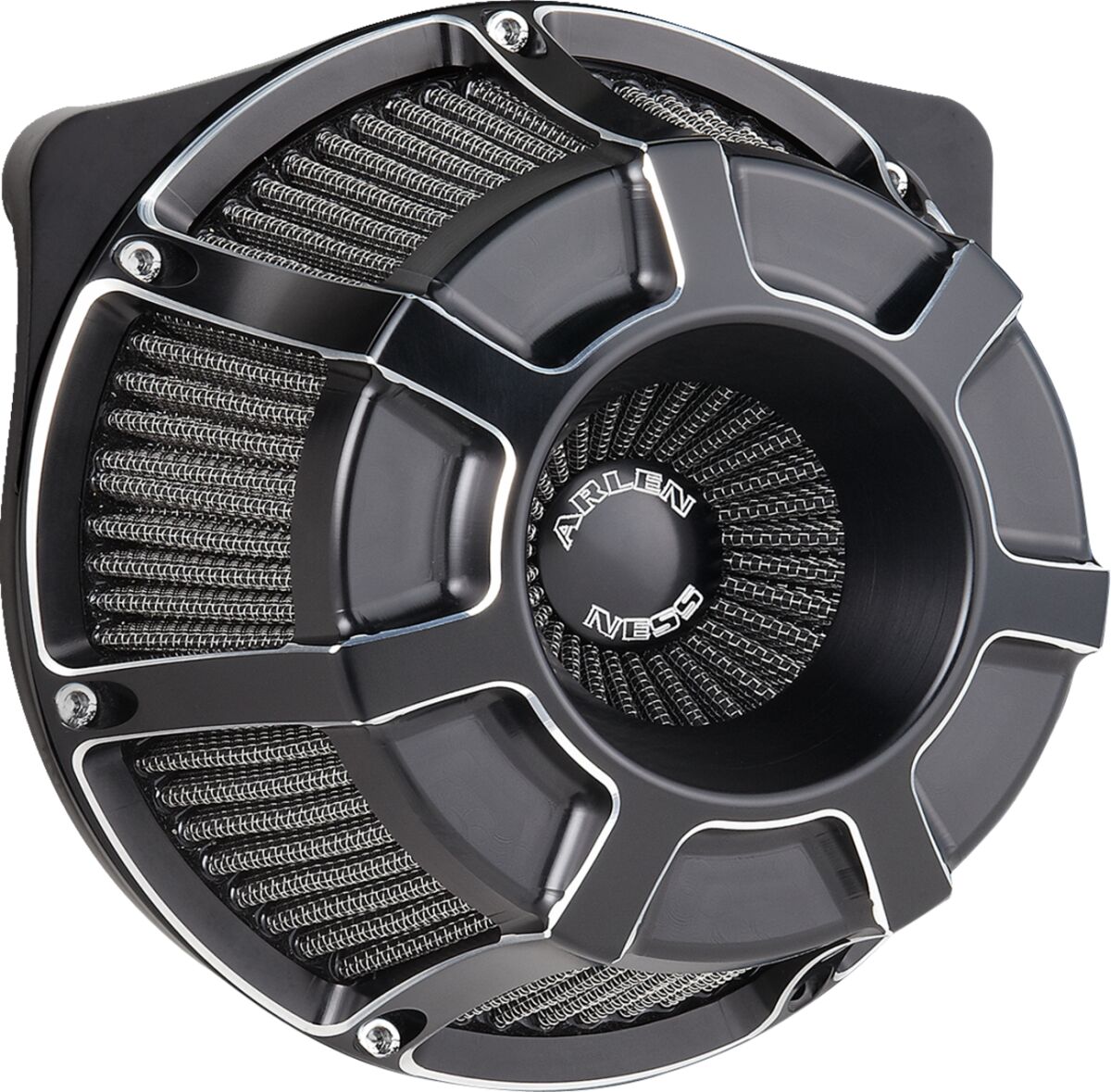 ARLEN NESS AIR CLEANER - BEVELED INVERTED 600-225