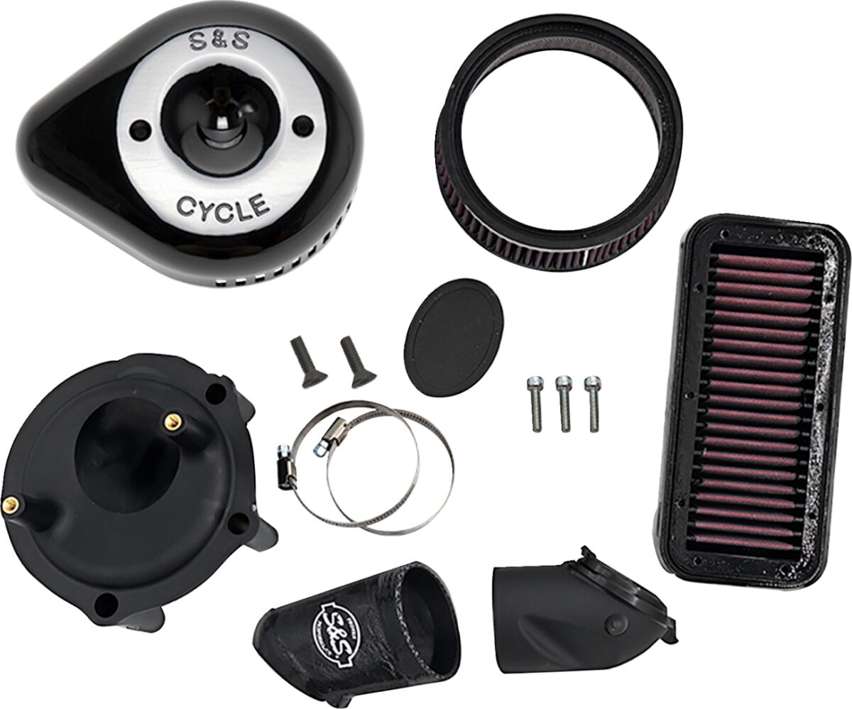 S&S CYCLE Air Cleaner Stealth Black Tear 170-0777