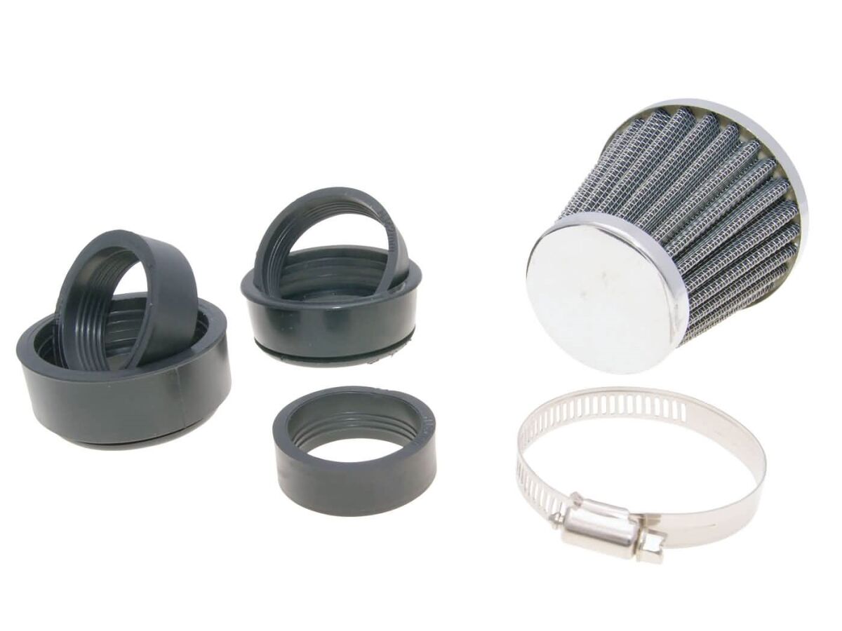 101 OCTANE AIR FILTER POWER 35-48MM CHROM IP18905