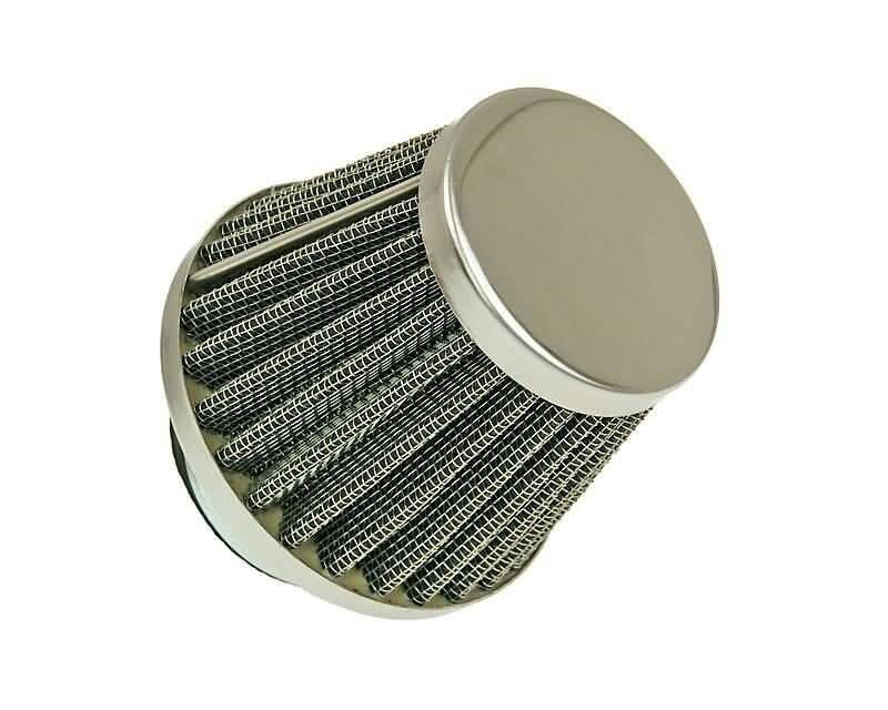 101 OCTANE AIR FILTER POWER 35MM CHROME IP16660