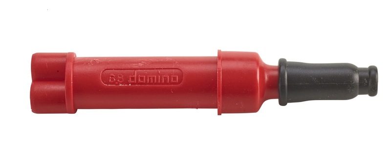 DOMINO SPLITTER 6 8MM DIAMETER RED 1628.86