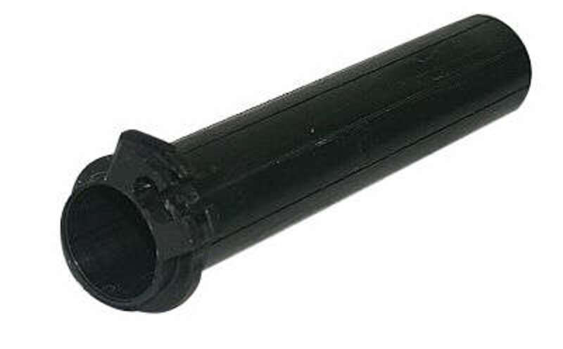 DOMINO THROTTLE TUBE BLACK 22mm HANDL 97.745.04-00