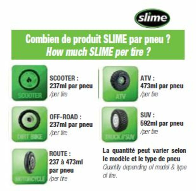 SLIME SLIME TUBE SEALANT 237ML 10015