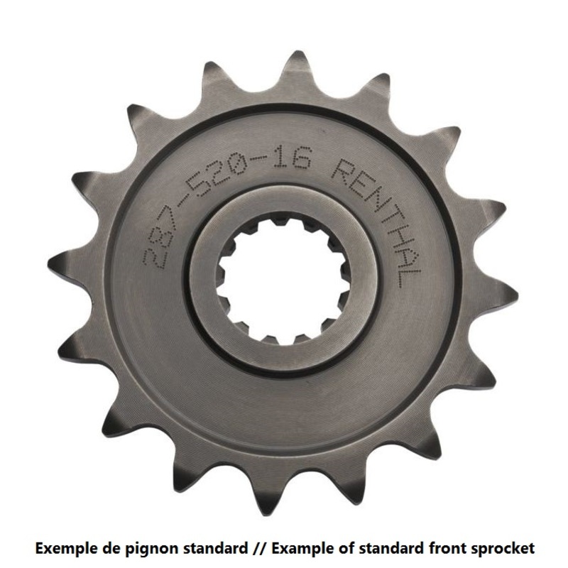 RENTHAL SPROCKET F 520 10T 449--520-10P