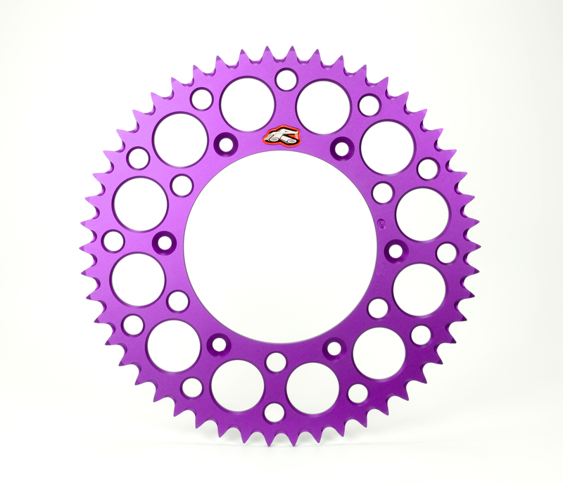 RENTHAL SPROCKET REAR 520 48T PURPLE U 154U-520-48GRPE