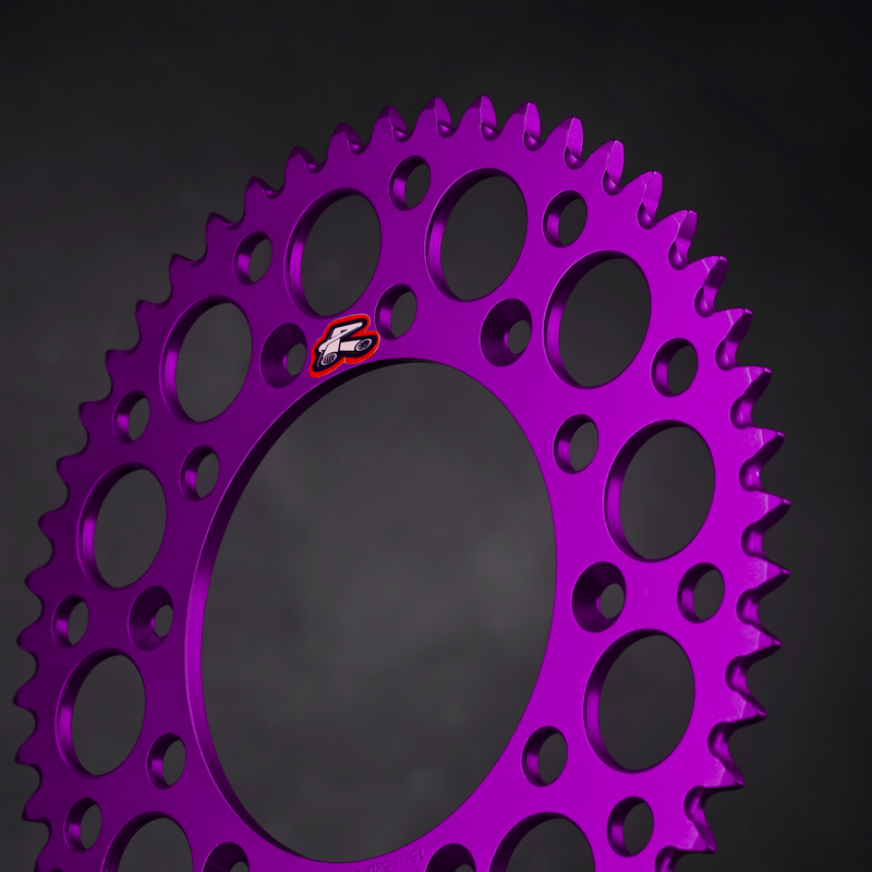 RENTHAL SPROCKET REAR 520 51T PURPLE U 224U-520-51GPPE