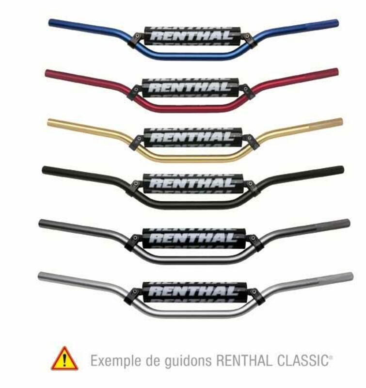 RENTHAL RENTHAL 22MM RC 971 BLK 971-08-BK-01-185