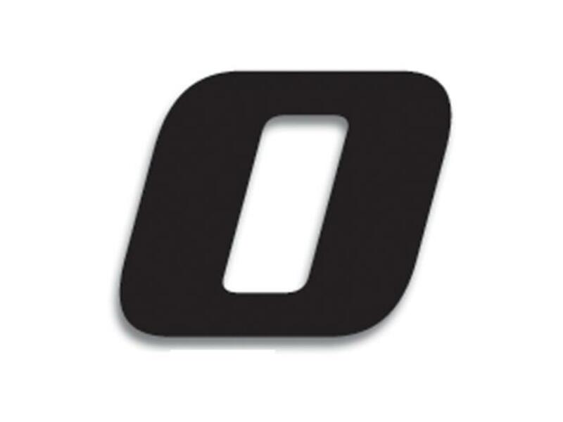 BLACKBIRD RACING NUMBER #0 16x20CM BK 5049/20/0