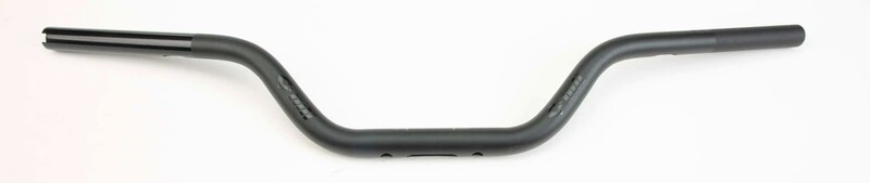 ODI HANDLBAR VTWIN 1-1/8TO1 BLK H691CFB