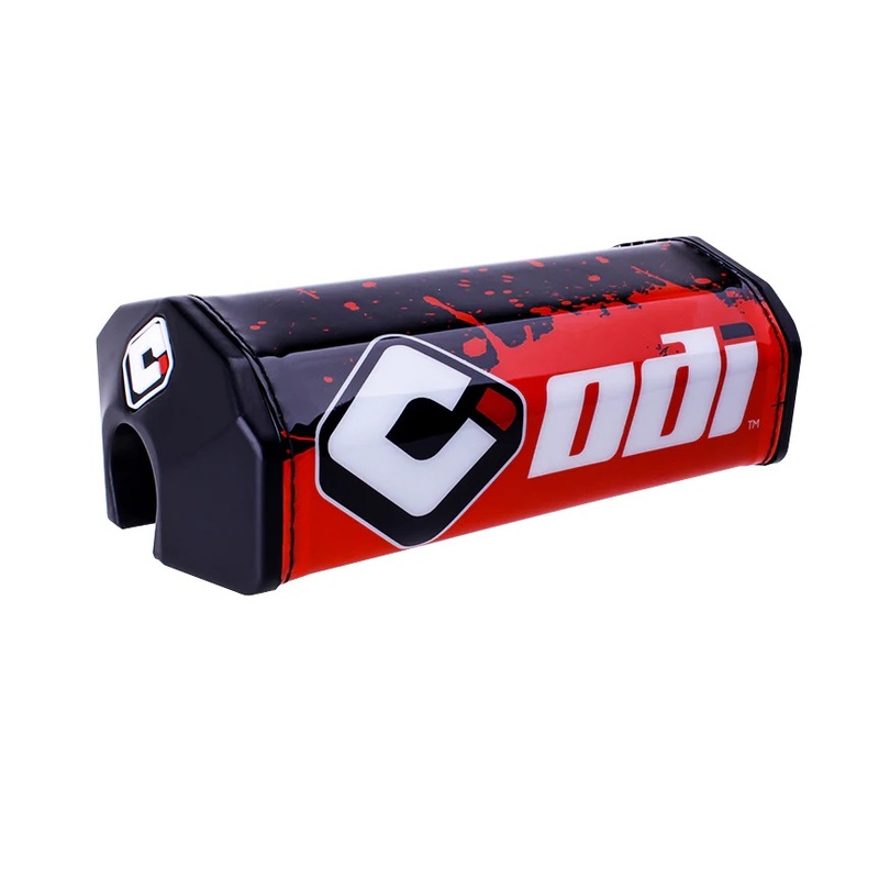 ODI BAR PAD SPLATTER RD/BK H72BPS-RB