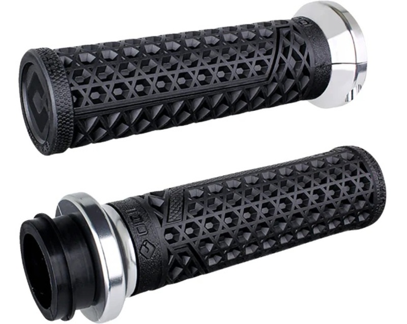 ODI VANS GRIP HD TBW BLK/SIL V31VHTWB-S