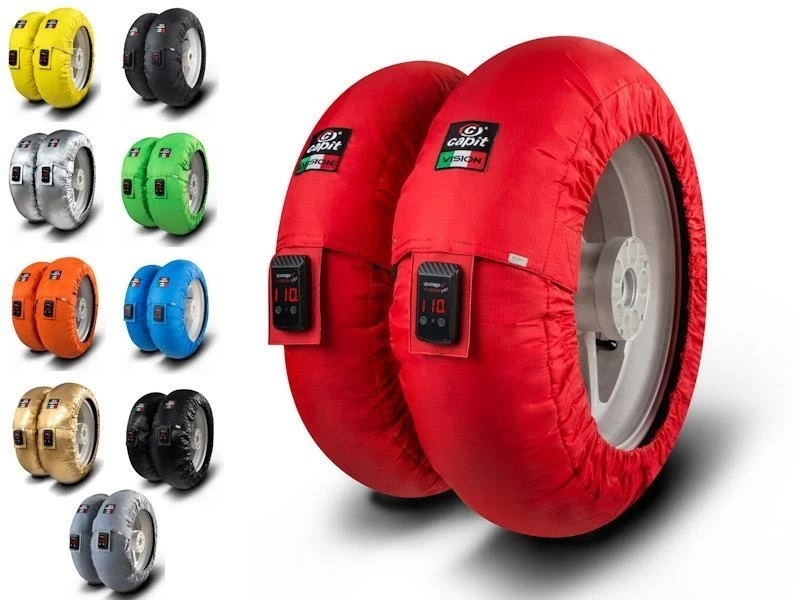CAPIT TIRE WRM SBK M/XXL VIS BLK SU205A21