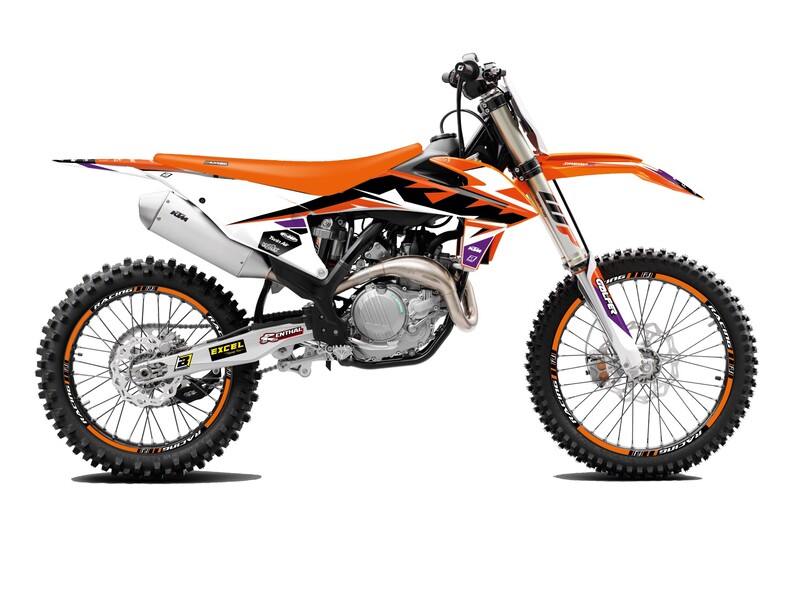 BLACKBIRD RACING GRAPHIC KIT DREAM 5 KTM 19-22 2547AB