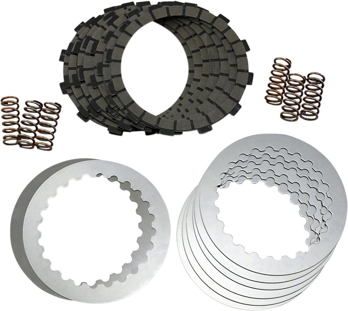 HINSON RACING CLUTCH FIBER/STEEL KIT HVA-KTM FSC855-7-002