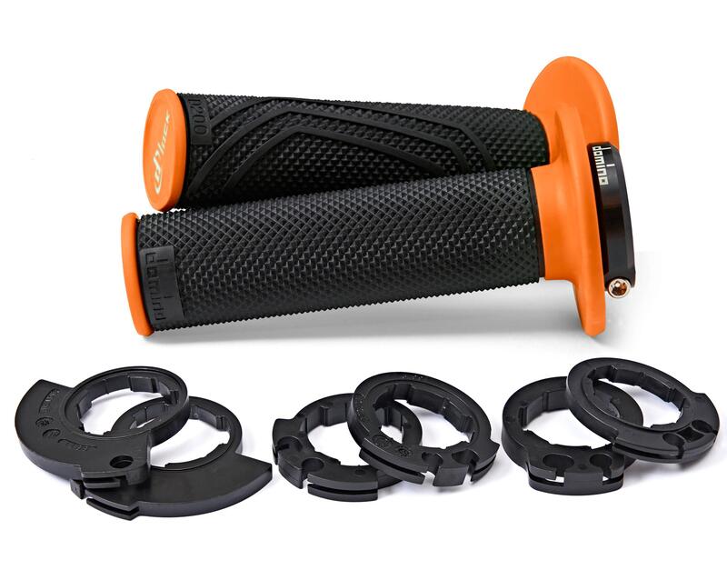 DOMINO DOMINO D200 LOCK ON GRIPS BLAC D20046C4045H8-0