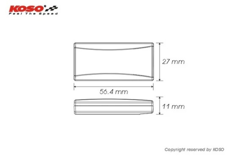 KOSO NORTH AMERICA AMBIENT TEMP FAHRENHEIT BA024R11