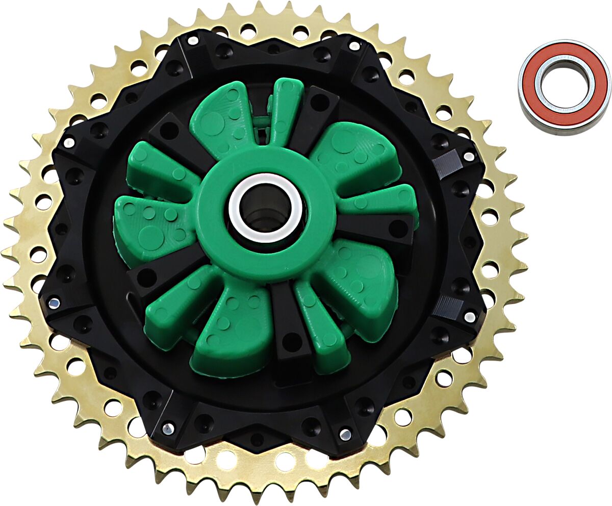 ALLOY ART SPROCKET CUSH DR BLK51GD G2CC51-12