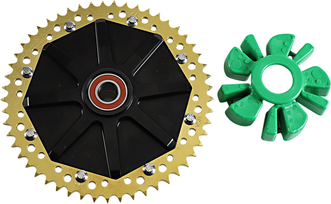 ALLOY ART SPROCKET CUSH DR BLK53GD G2CC53-12