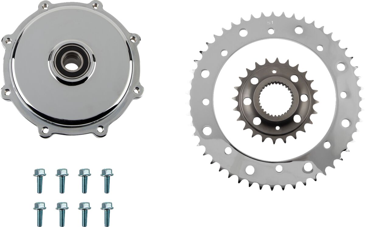 DRAG SPECIALTIES SPROCKET CONV KT 17-UP CH 201408