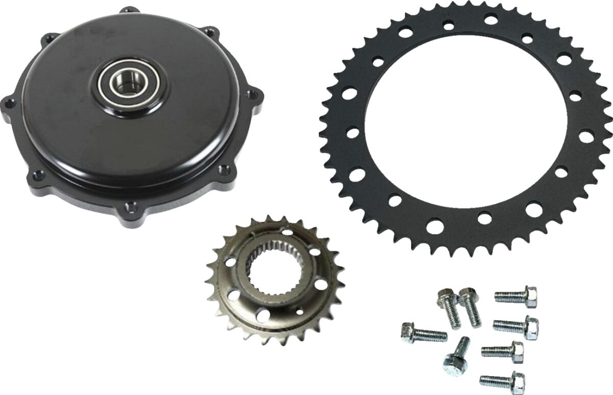 DRAG SPECIALTIES SPROCKET CONV KT 17-UP BL 201409