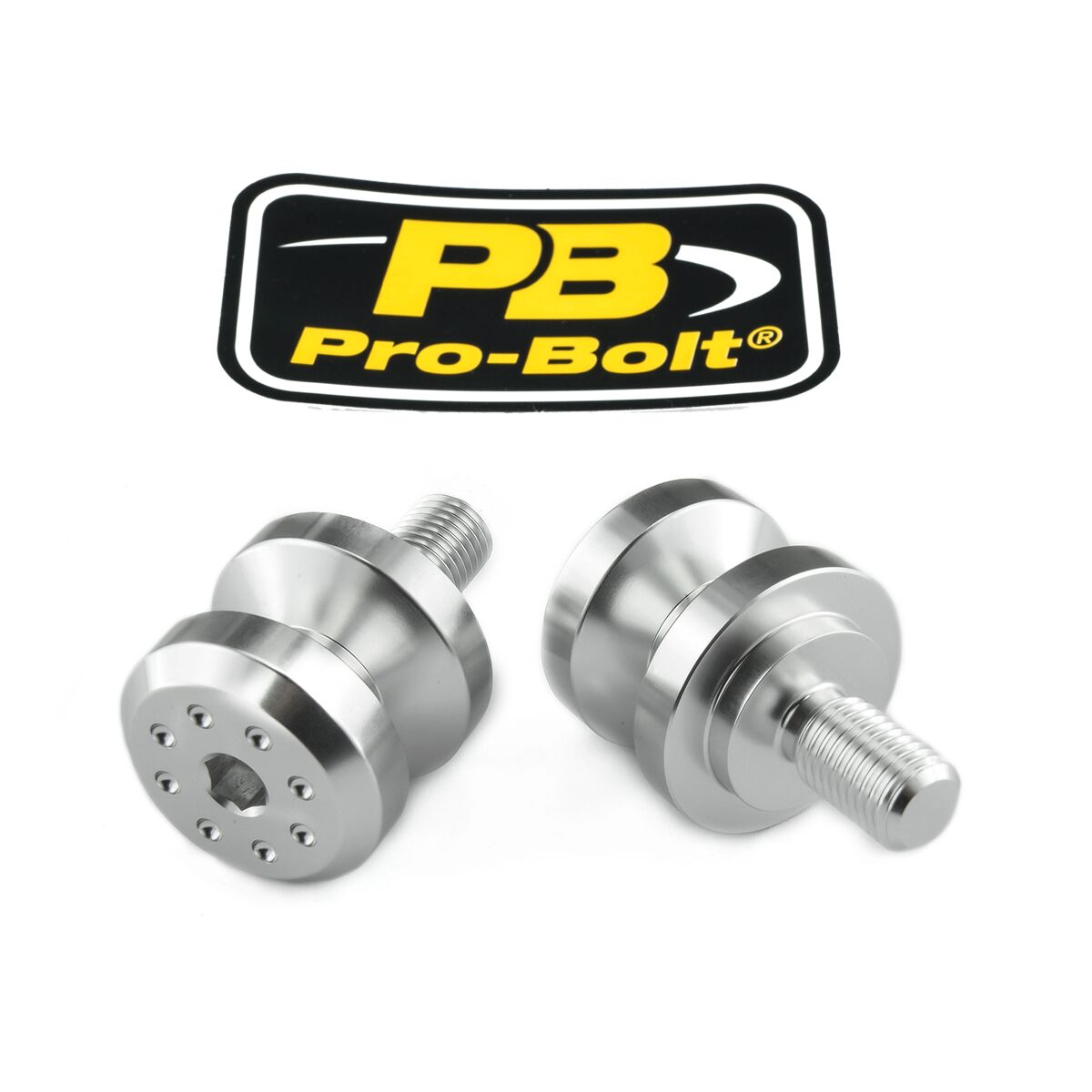 PRO BOLT SPOOLS M10X1.25 SILVER BOB10S