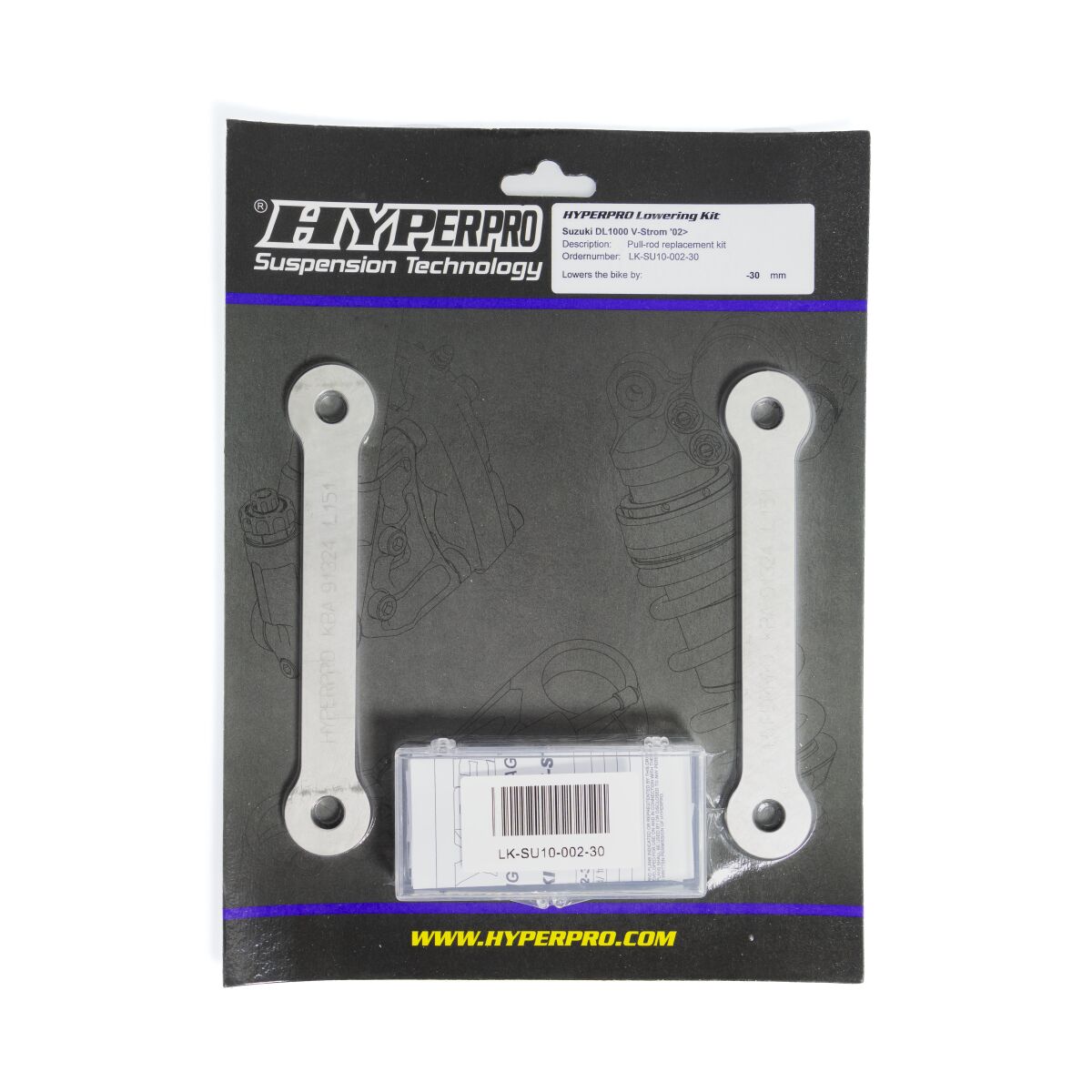 HYPERPRO LOW KIT -30MM SUZ DL1000 VS LK-SU10-002-30