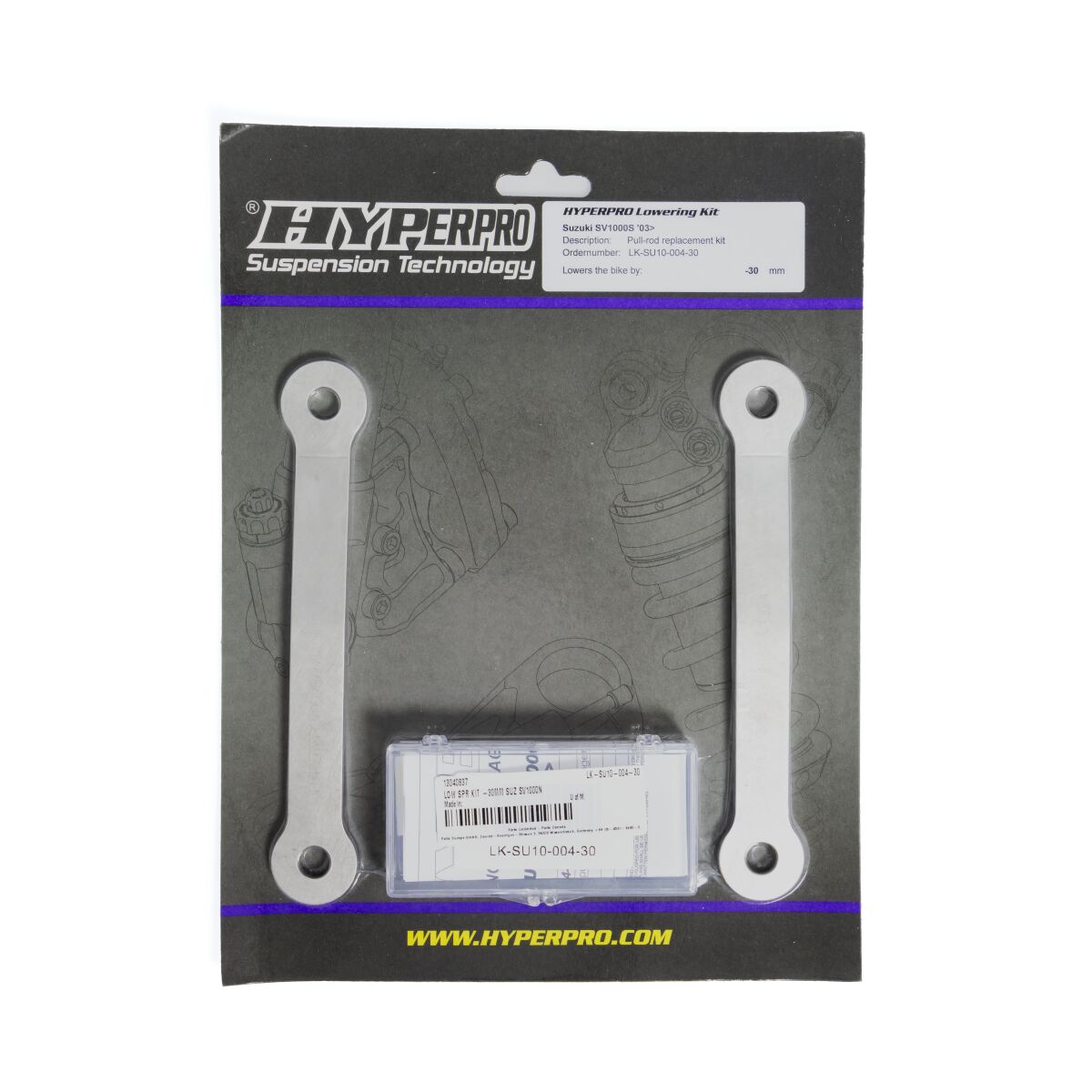 HYPERPRO LOW KIT -30MM SUZ SV1000N LK-SU10-004-30