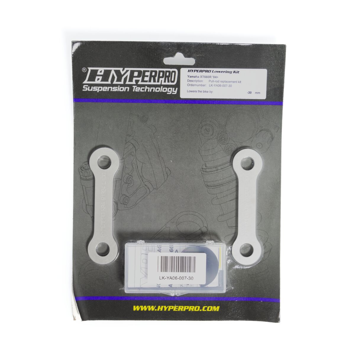 HYPERPRO LOW KIT -30MM YAM XT660R LK-YA06-007-30