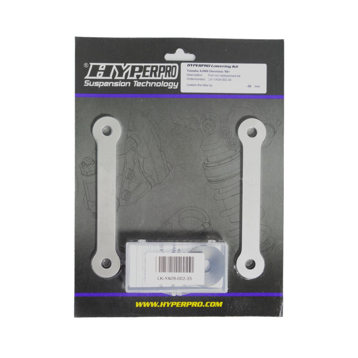 HYPERPRO LOW KIT -35MM YAM XJ900S LK-YA09-002-35