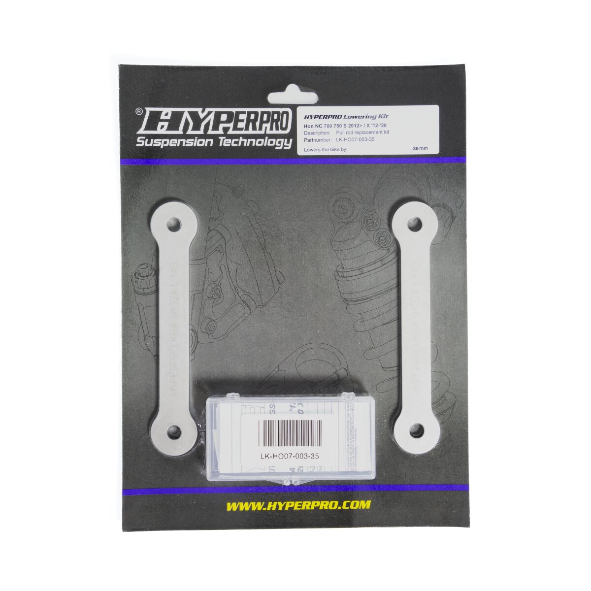 HYPERPRO LOW KIT-35MM HON NC 12- LK-HO07-003-35