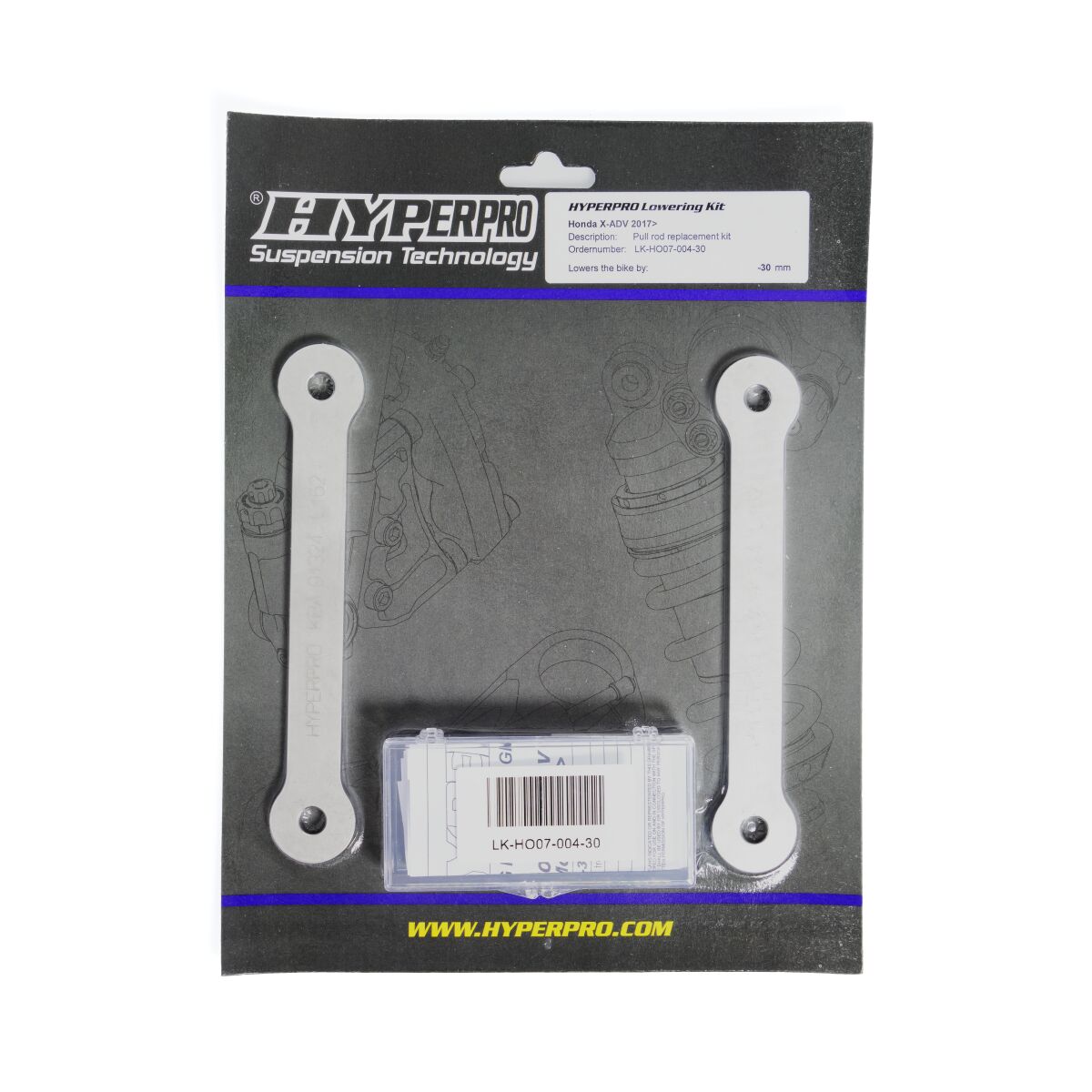 HYPERPRO LOW KIT -30MM HON X-ADV 17- LK-HO07-004-30