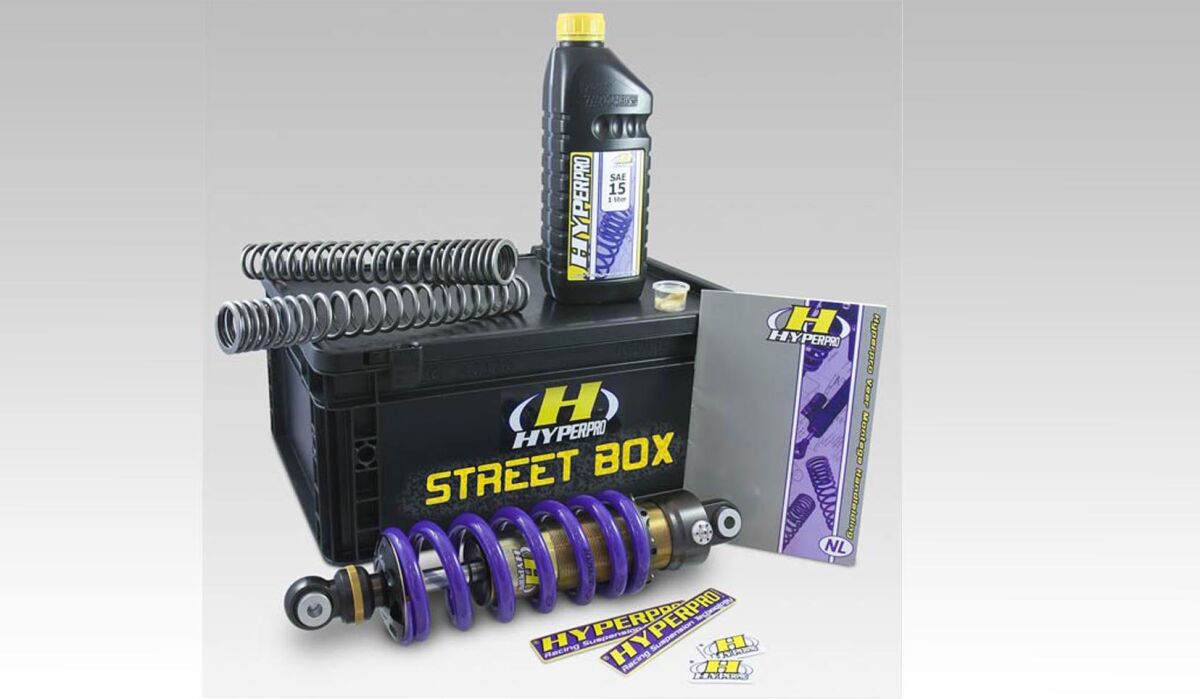 HYPERPRO STREETBOX BLACK HONDA NX 650 D SB-HO06-0WKP