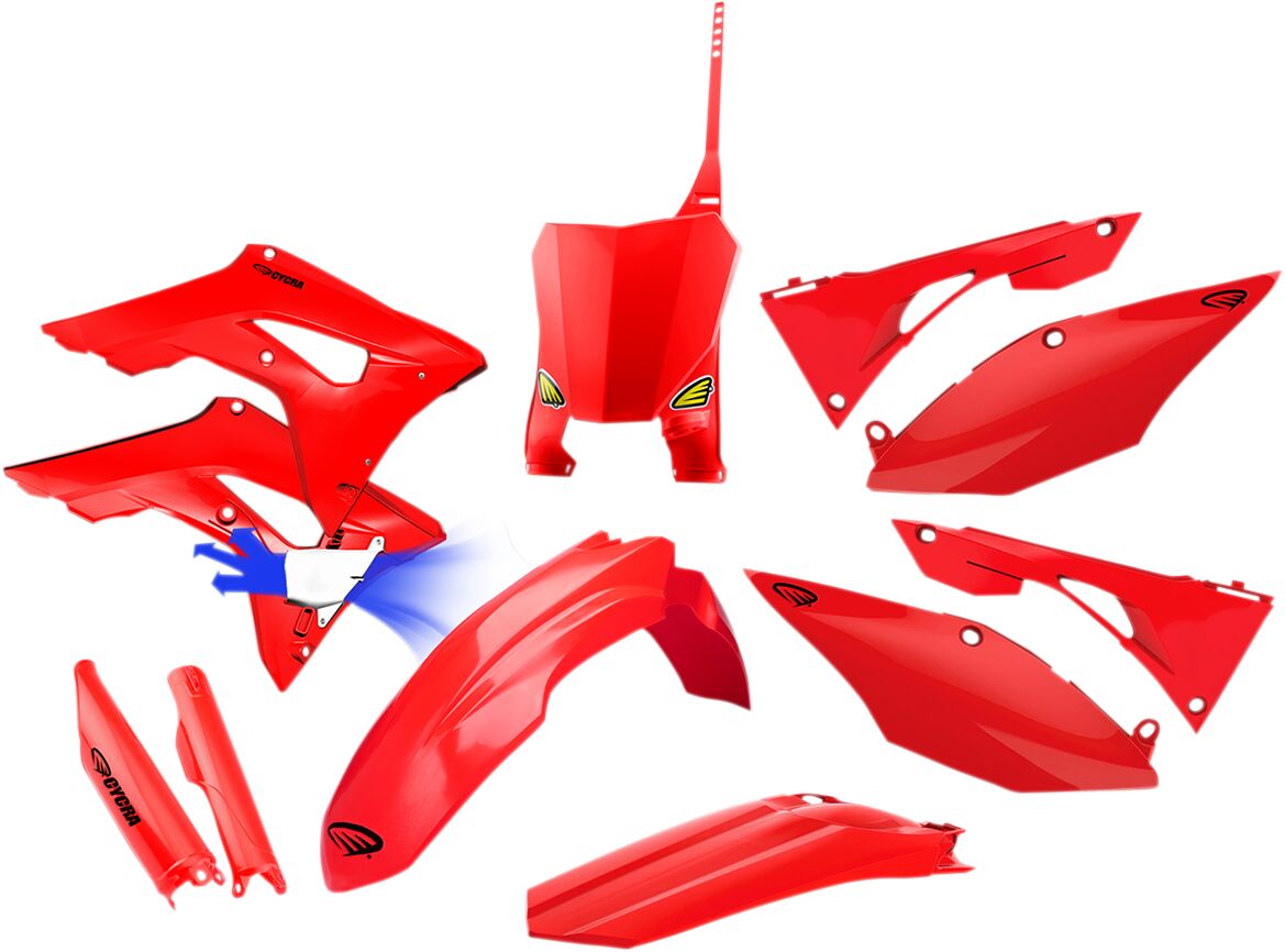 CYCRA P-FLOW BODYKIT CRF450 17- RED 1CYC-9320-32