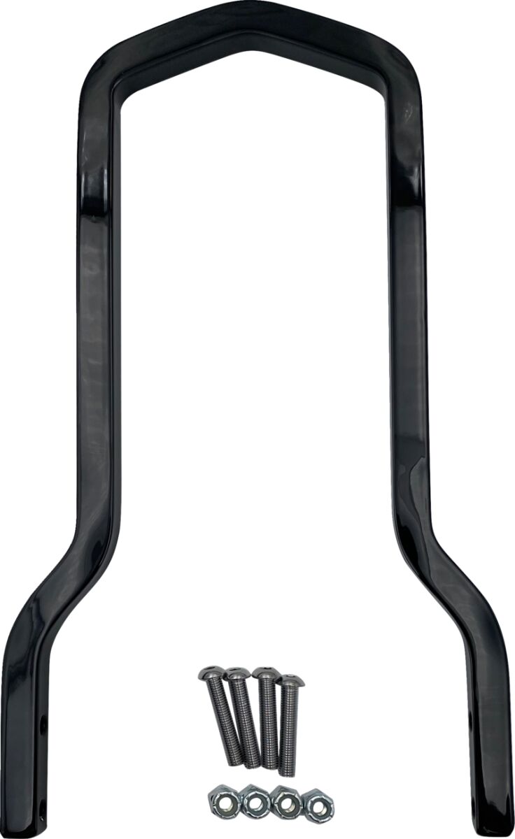 DRAG SPECIALTIES SISSYBAR SQR SHRT 7.5BLK X08-0041GBS