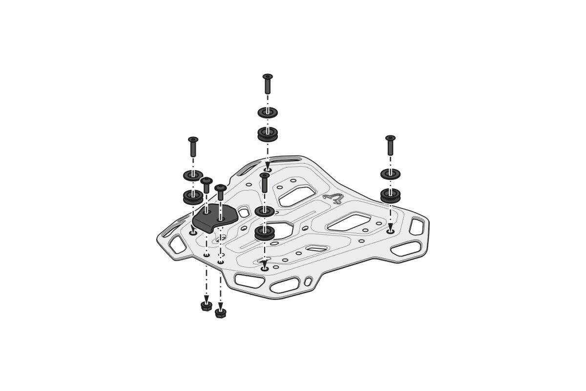 SW-MOTECH ADVENTURE RACK GPT.02.059.19000/B