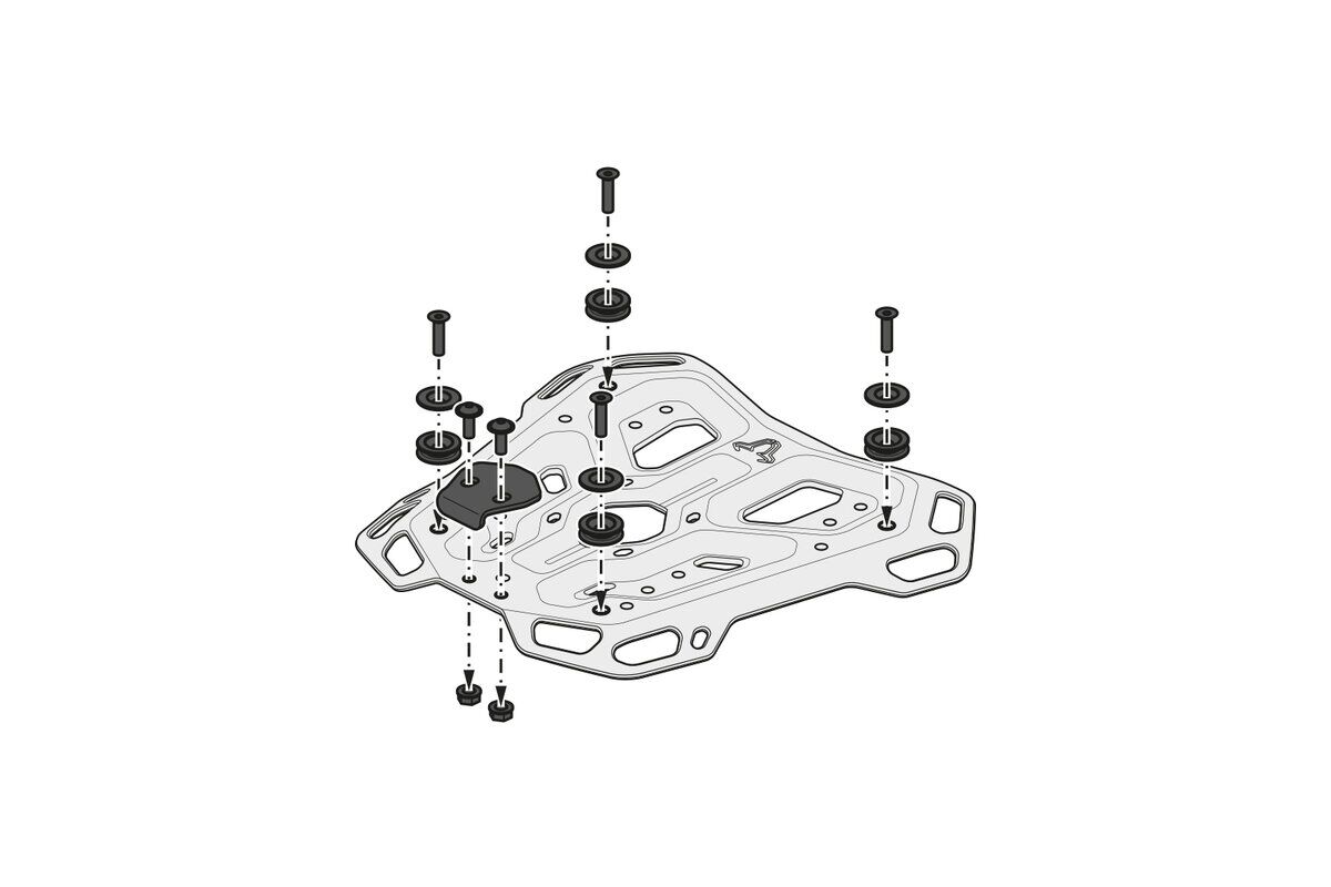 SW-MOTECH ADVENTURE RACK GPT.06.597.19000/B