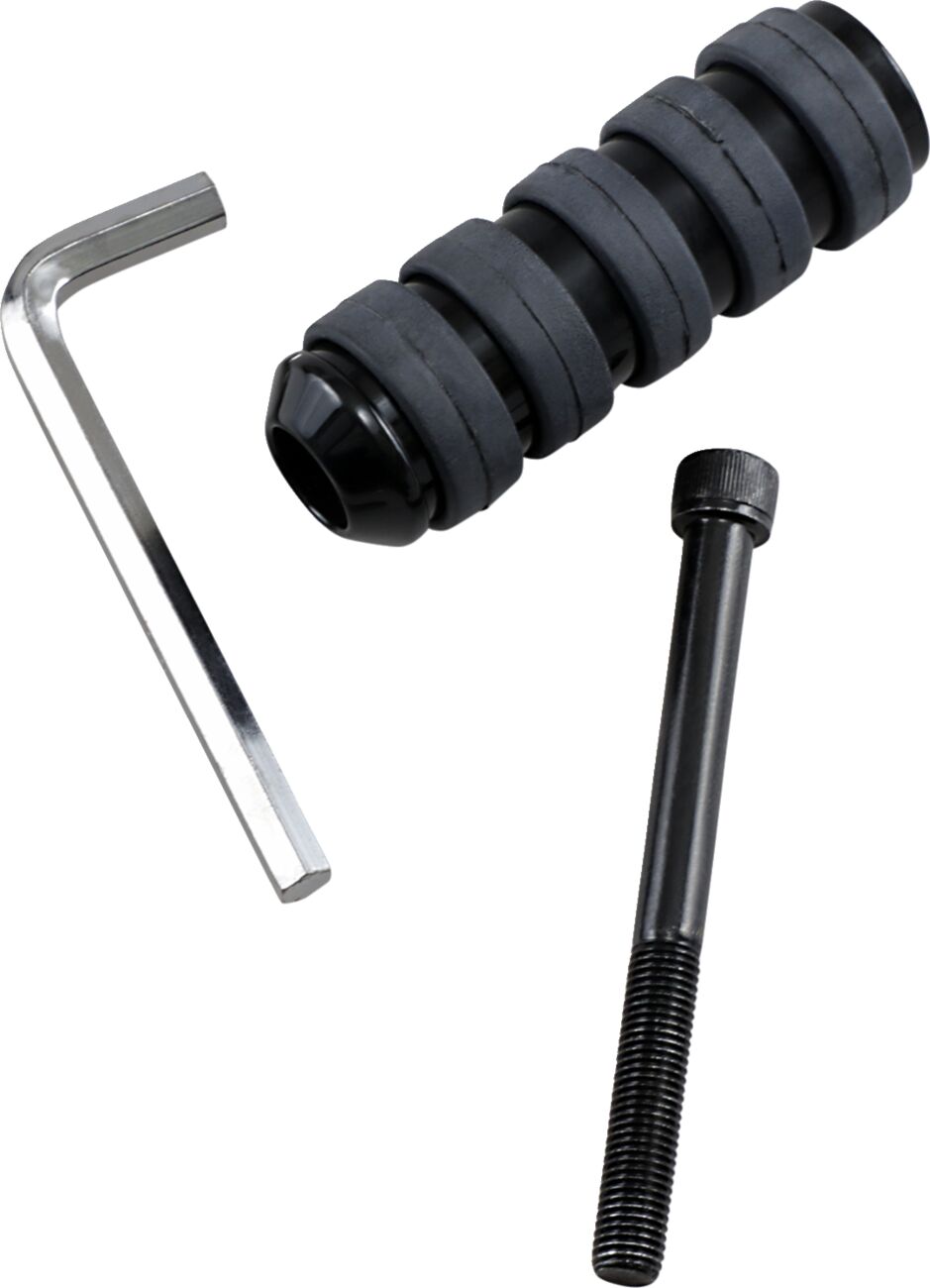 DRAG SPECIALTIES PEG SHIFT S-RIDE LRG BLK 362046