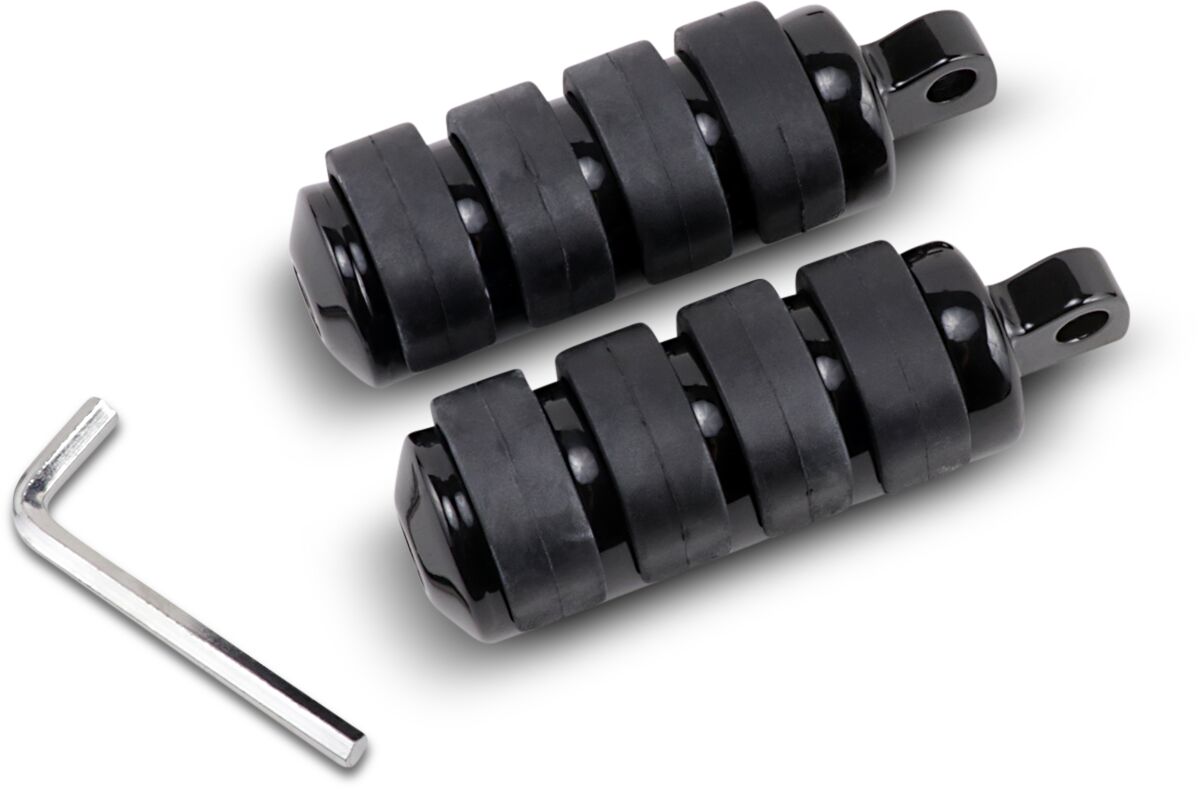 DRAG SPECIALTIES FOOTPEG S-RIDE LRG BLK 361030