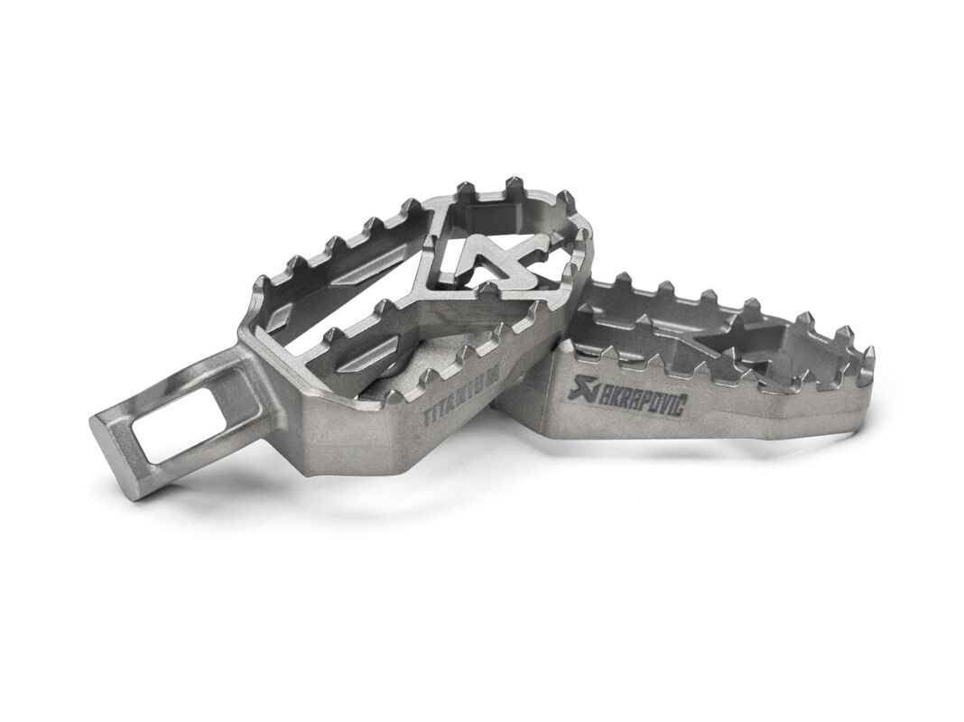 AKRAPOVIC FOOTPEGS TITANIUM TRIUMPH TIGE F-T12T1
