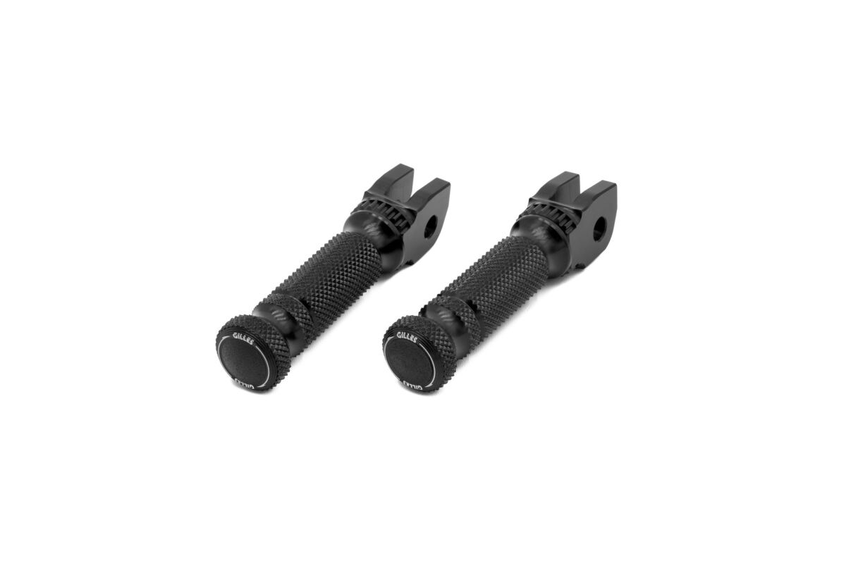 GILLES TOOLING SPORT FOOT PEG SET DRIVER BLAC RGK-970-UF41-SET-B