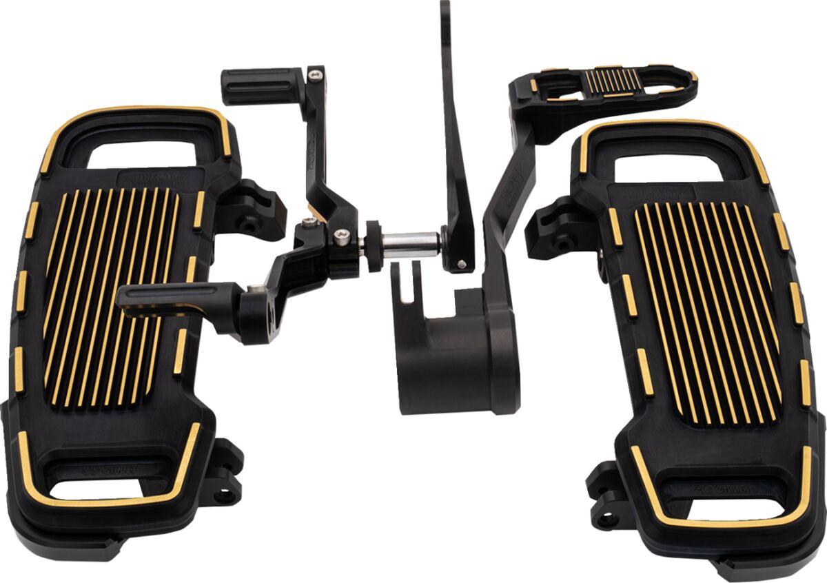DRAG SPECIALTIES FLOORBOARD COMPL KIT ADJUSTABL CU-B002-BDG