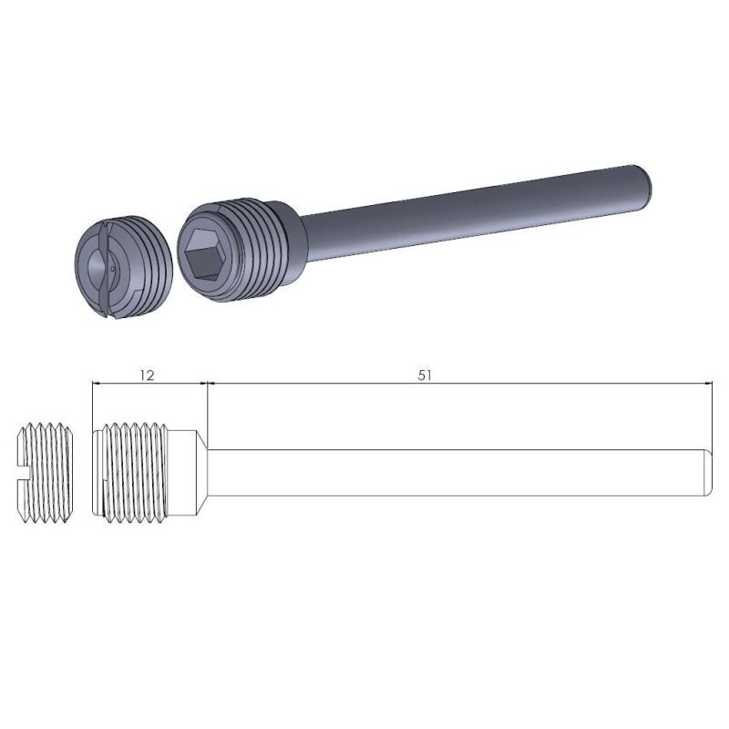 MOTO-MASTER BRAKE PAD PIN 213047