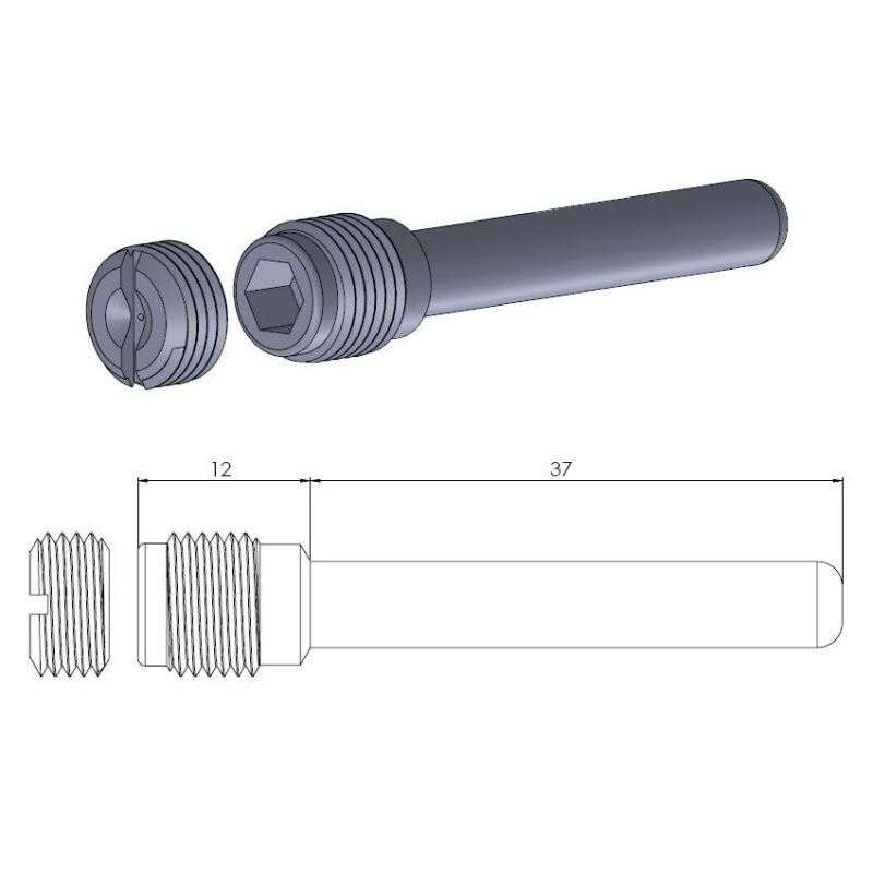 MOTO-MASTER BRAKE PAD PIN 213048