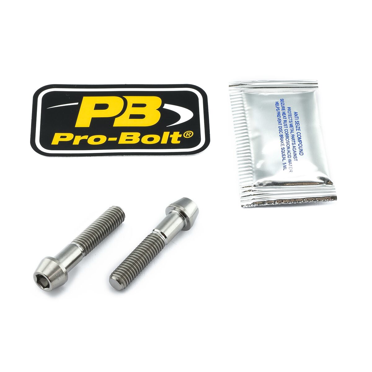 PRO BOLT PIN REAR BRAKE CALIPER TIT TIRBCALIP60